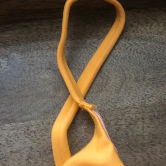 aerie orange and Pink Knot Front Bikini Top - Picture 4 of 8